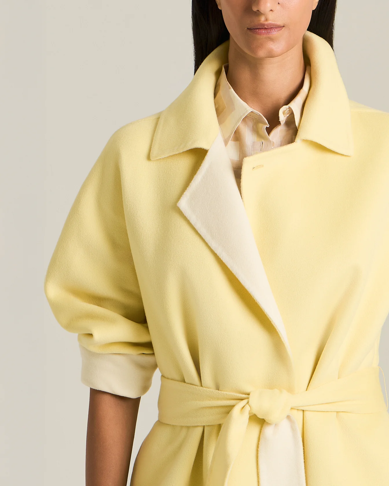 CASHMERE DOUBLE CLOTH COAT - Image 3