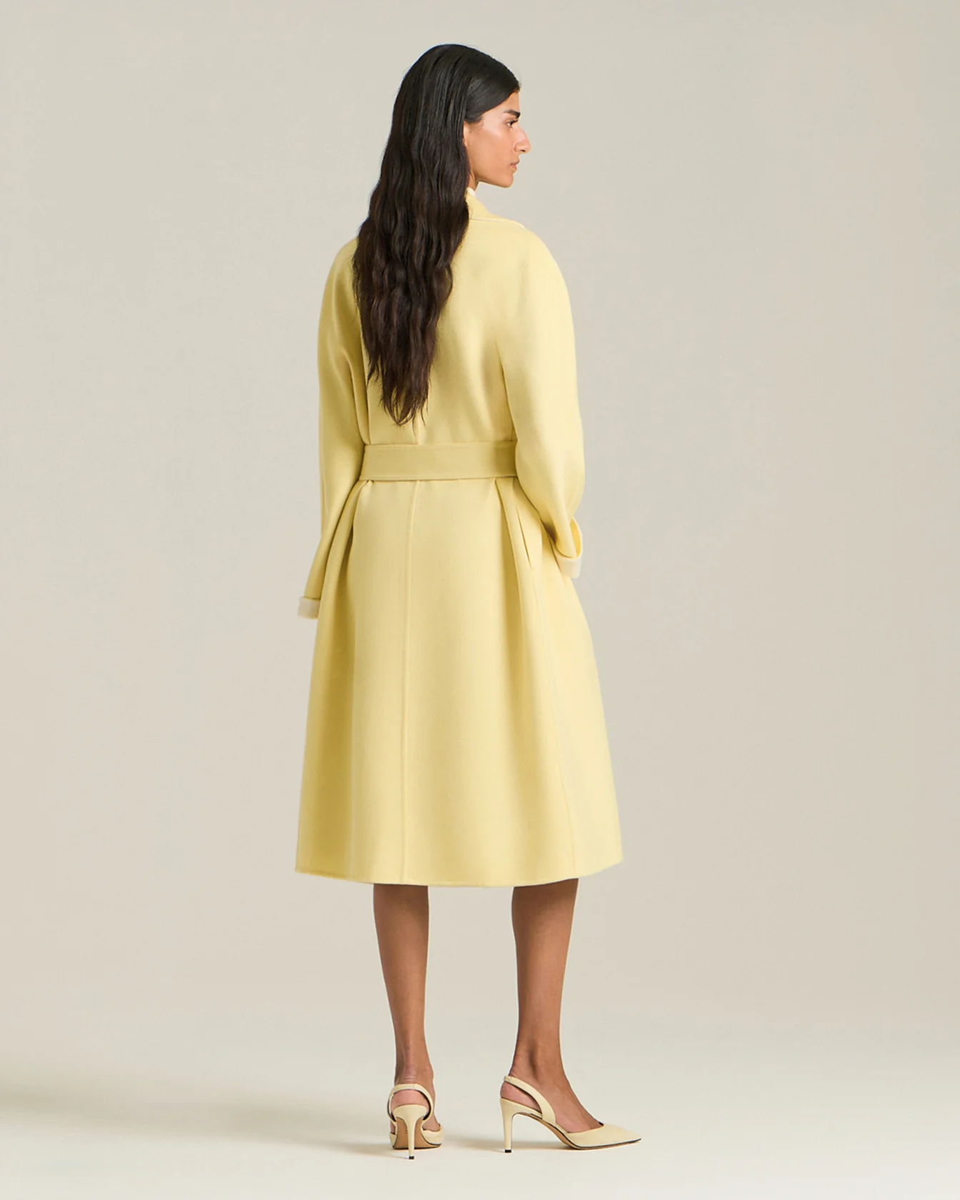 CASHMERE DOUBLE CLOTH COAT - Image 4