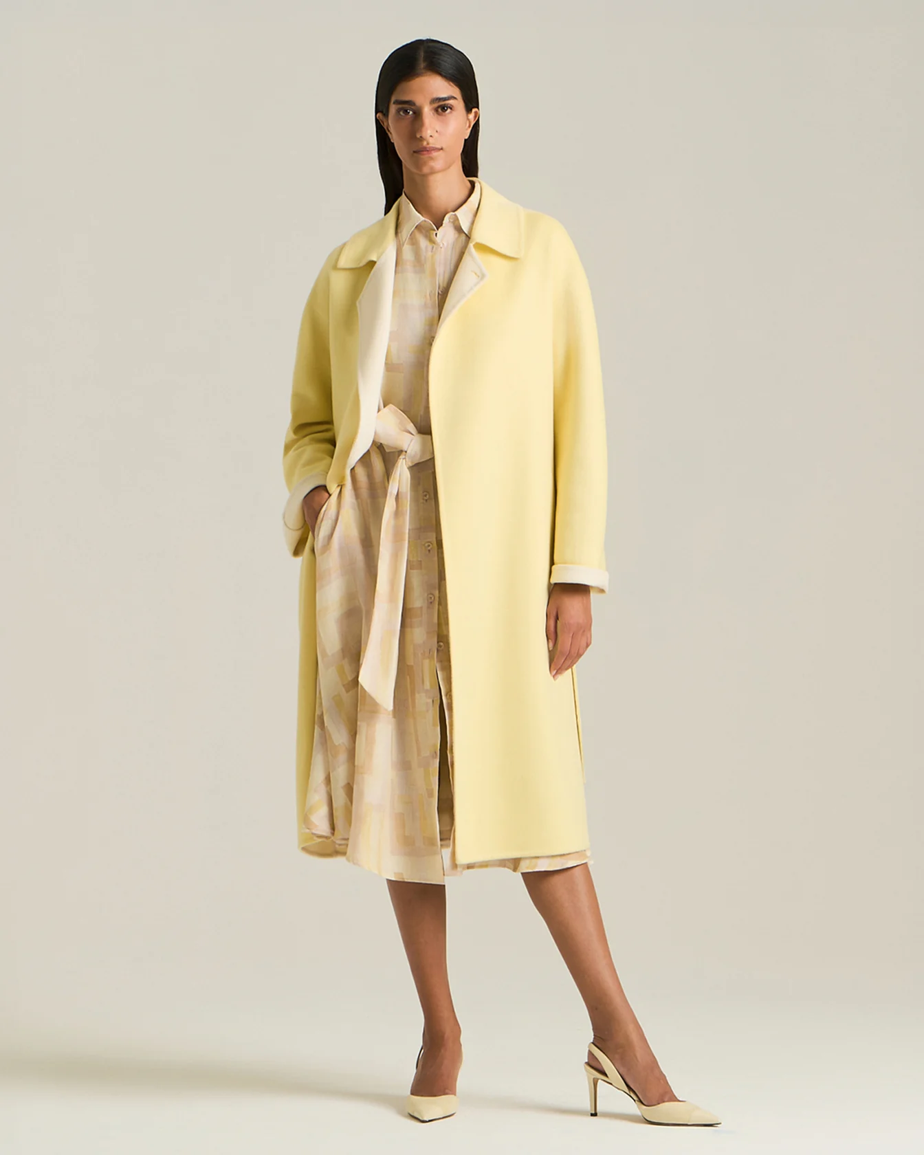 CASHMERE DOUBLE CLOTH COAT - Image 5
