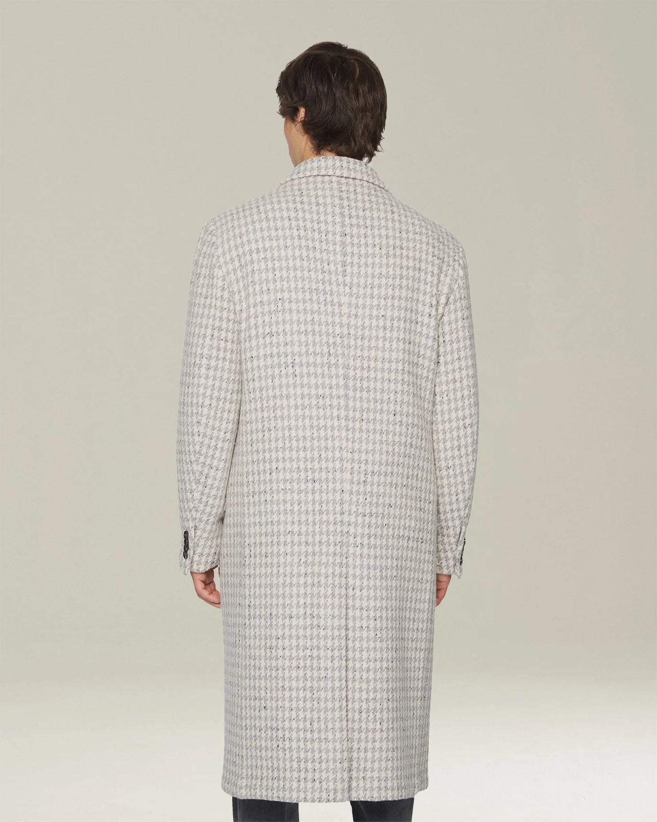HOUNDSTOOTH CASHMERE BLEND COAT - Image 3