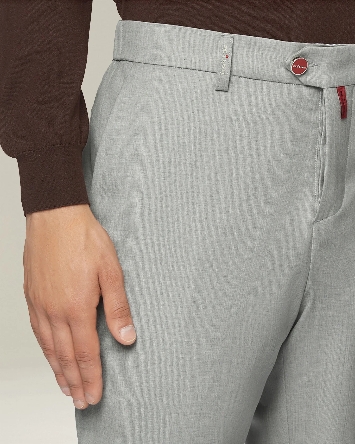 CASUAL WOOL TROUSERS - Image 4